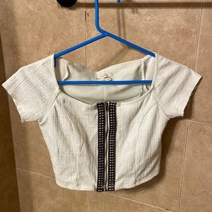 Cropped urban outfitters shirt